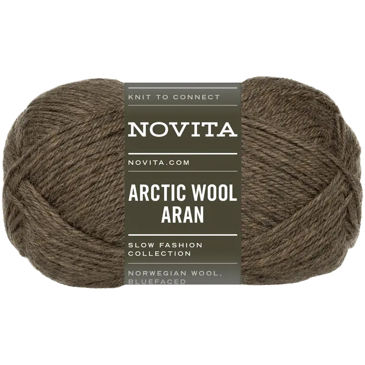 Novita lanka Arctic Wool Aran 100 g tundra 643