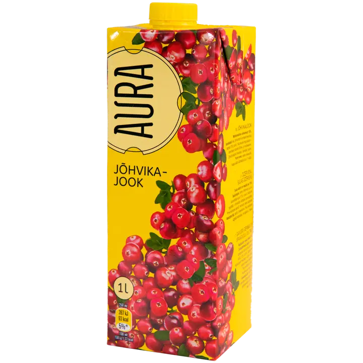 Aura jõhvikajook 1L