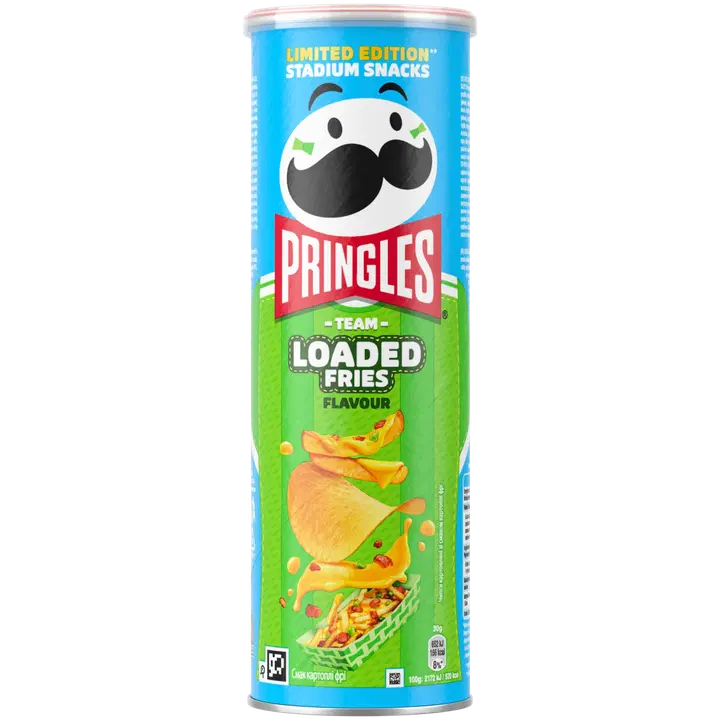 Pringles kartulikrõpsud Laetud friikartulid 165g