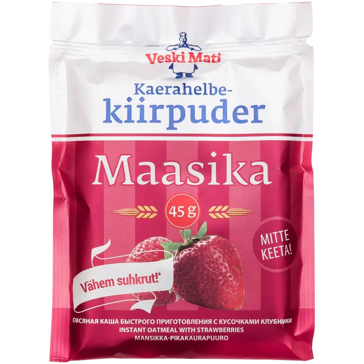 Veski Mati Kaerahelbe kiirpuder Maasika 45 g
