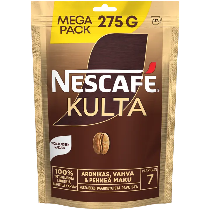 Nescafé Kulta 275g pikakahvi pussi