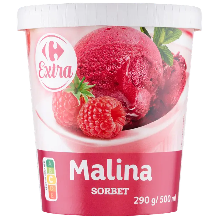 Carrefour Vaarika Sorbett 500 ml/290 g