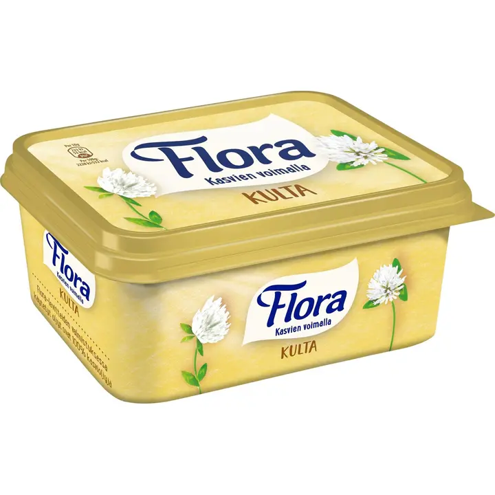 Flora 600 G Kulta Margariini 80%