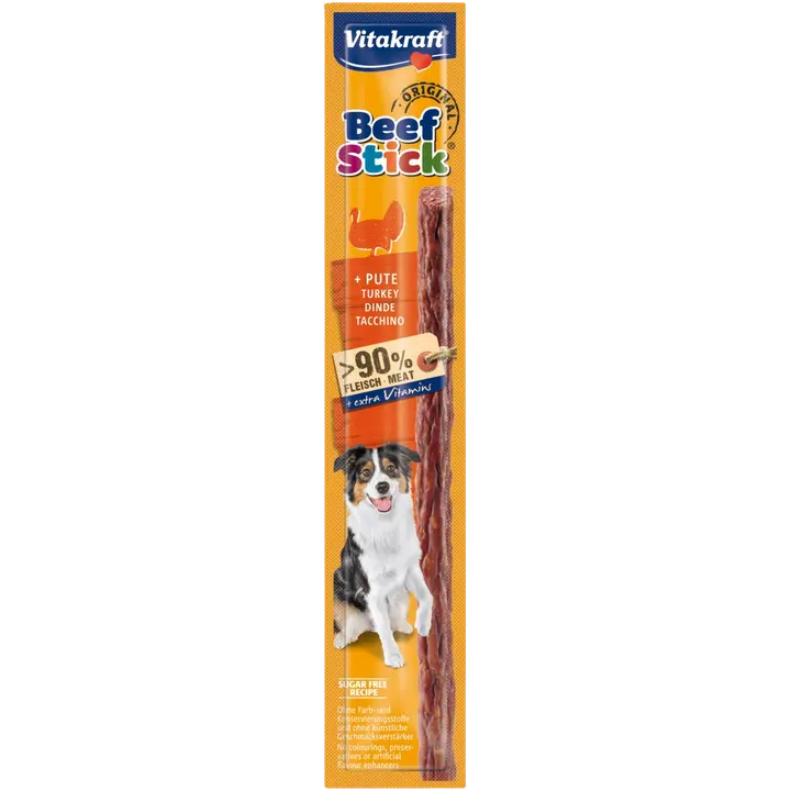 Vitakraft närimispulgad veise- ja kalkunilihaga koerale 12 g