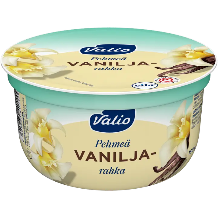 Valio pehmeä vaniljarahka 150 g laktoositon