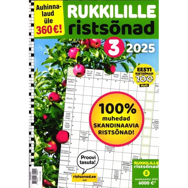 Rukkilille ristsõnad