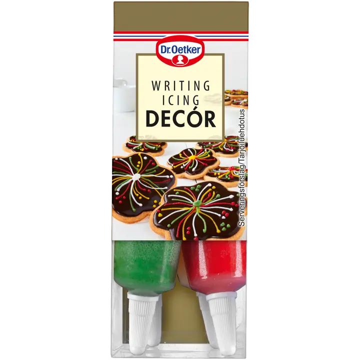 Dr. Oetker Writing icing koristelugeelit 76 g