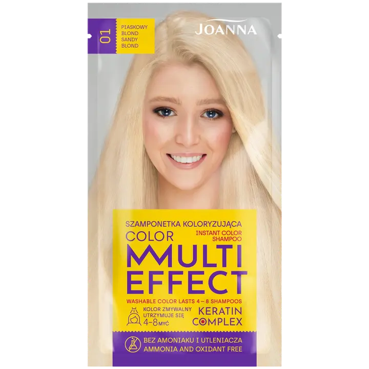 Joanna Multi Effect shampoo Sandy Blond 01