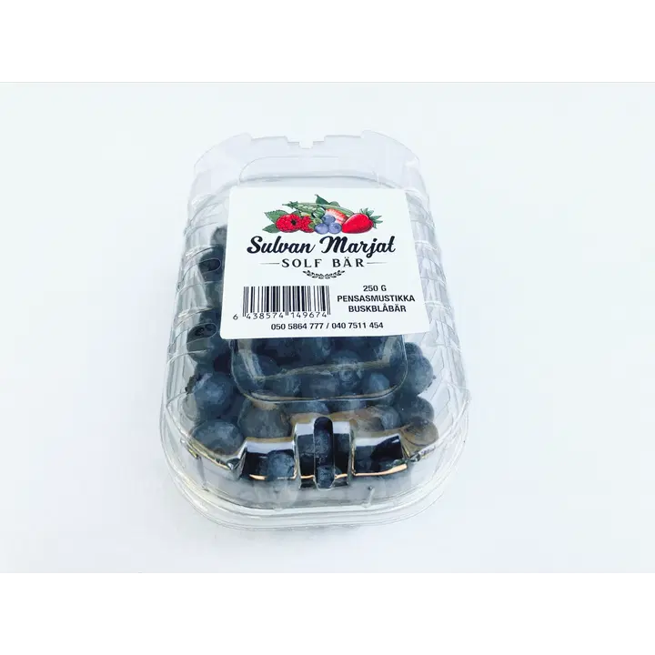 Sulvan marjat pensasmustikka 250 g