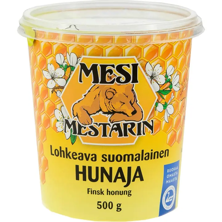 Mesimestarin hunaja 500g lohkeava