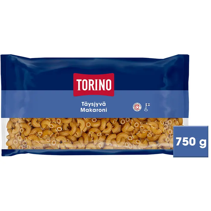 Torino 750g täysjyvämakaroni