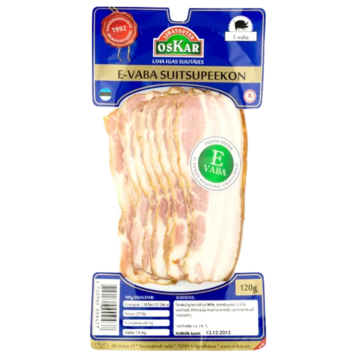 Oskar E-Vaba Suitsupeekon 120 G