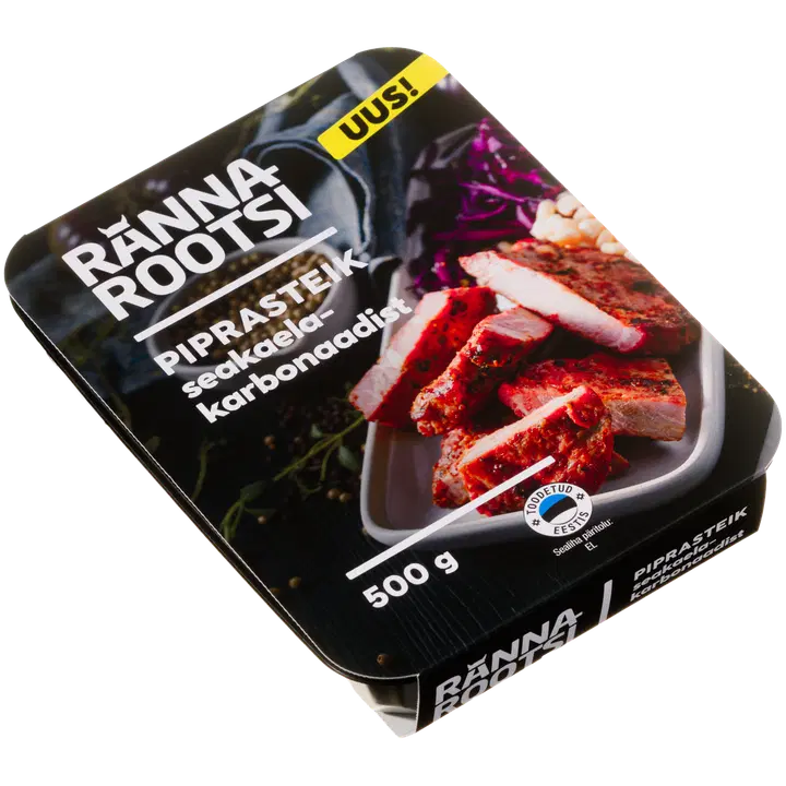 Rannarootsi Piprasteik seakaelakarbonaadist 500g