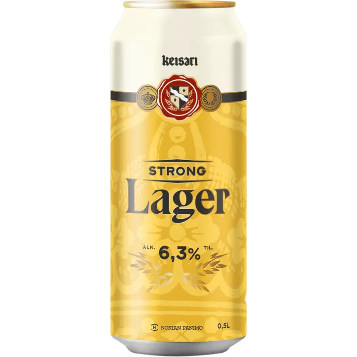 Keisari Strong Lager 6,3 til-% 0,5l
