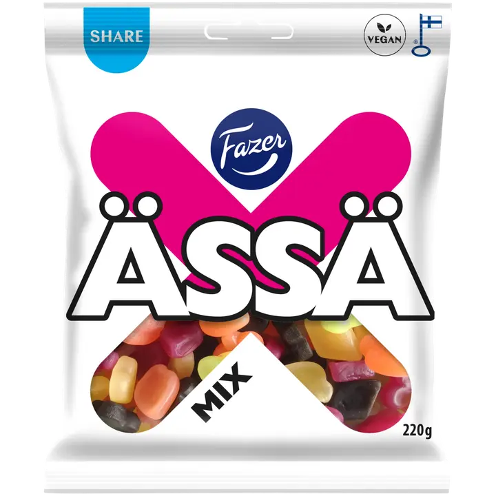 Fazer Ässä Mix karkkipussi 220g