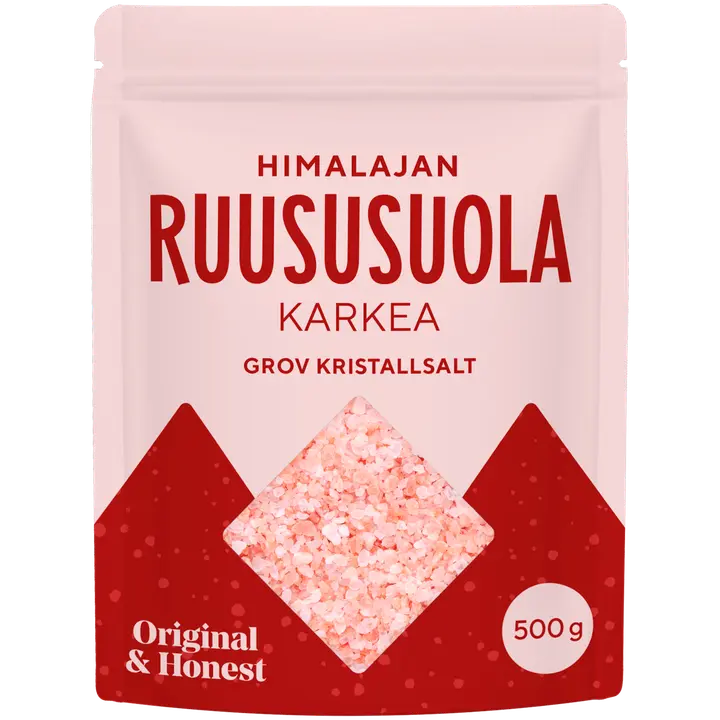 Organic Health himaalaja sool 500g jäme