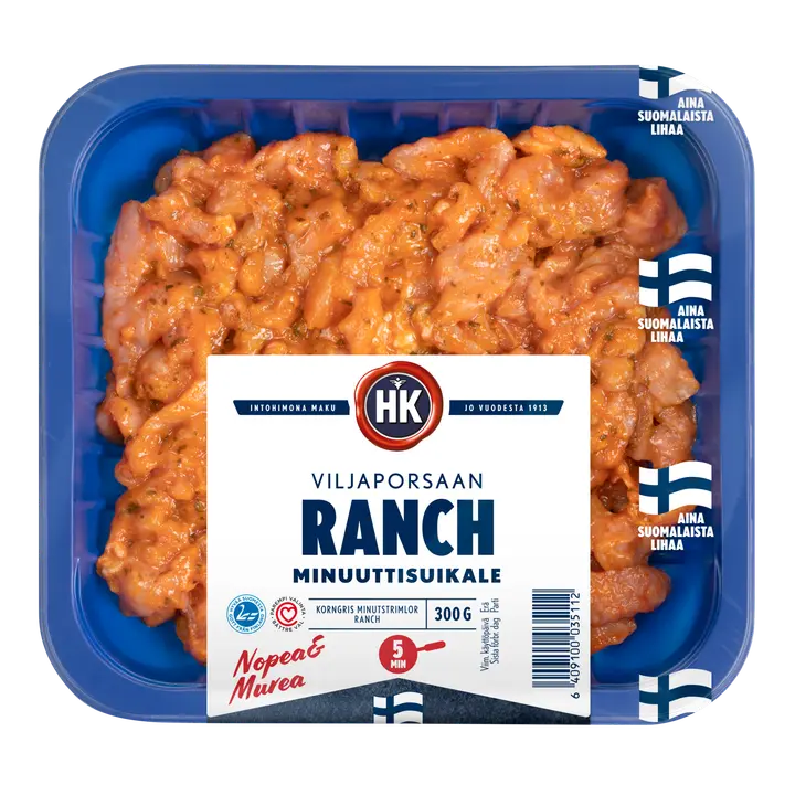 HK Viljaporsaan Minuuttisuikaleet Ranch 300g