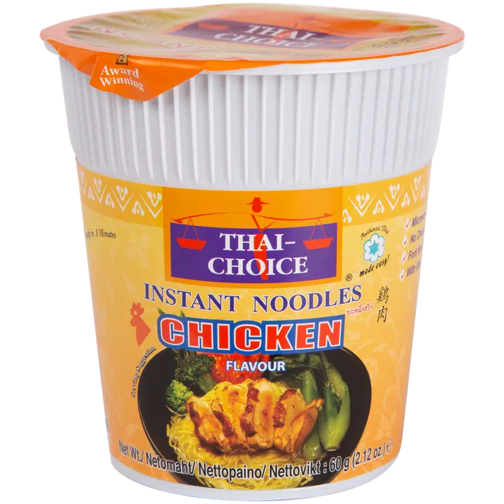 THAI CHOICE Kanalihamaitselised kiirnuudlid topsis 60g