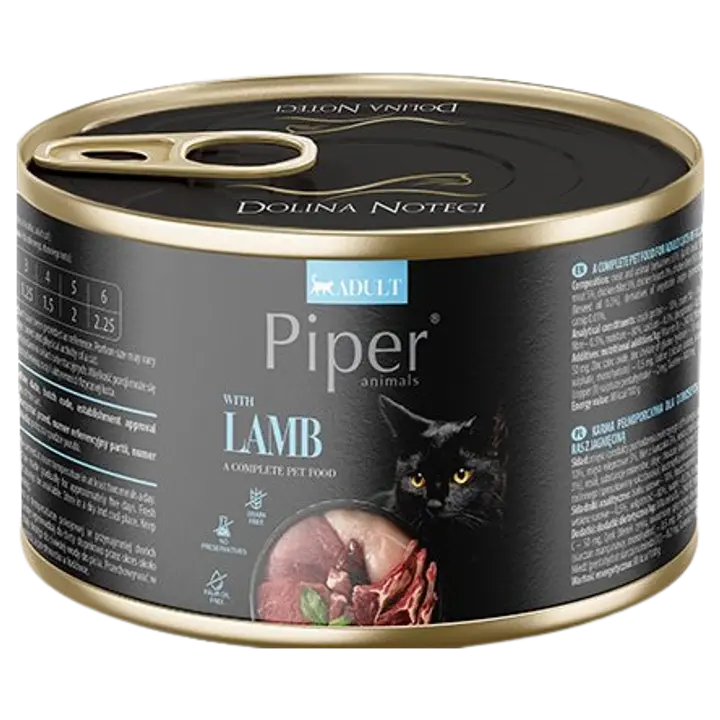 Piper kassi märgtoit lambalihaga 185 g