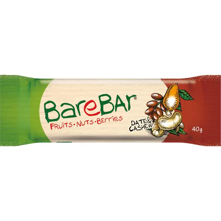 Barebar batoon datli ja india pähkli 40 g