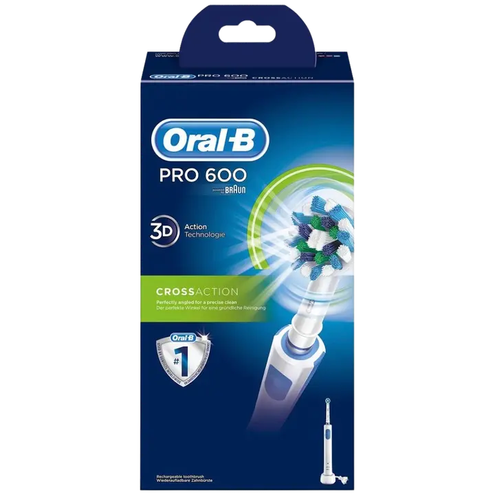 ORAL-B PRO600 CROSSACTION SÄHKÖHAMMASHARJA