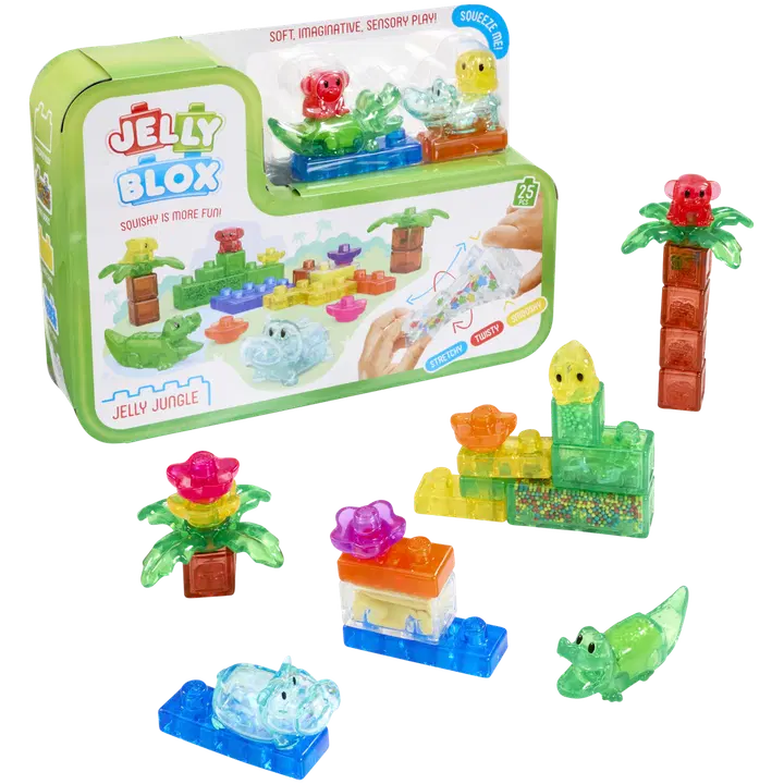 Jelly Blox Jungle Set -rakennuspalikat, viidakko