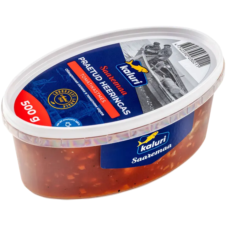 Kaluri Praetud Heeringas Tomatikastmes 500 G