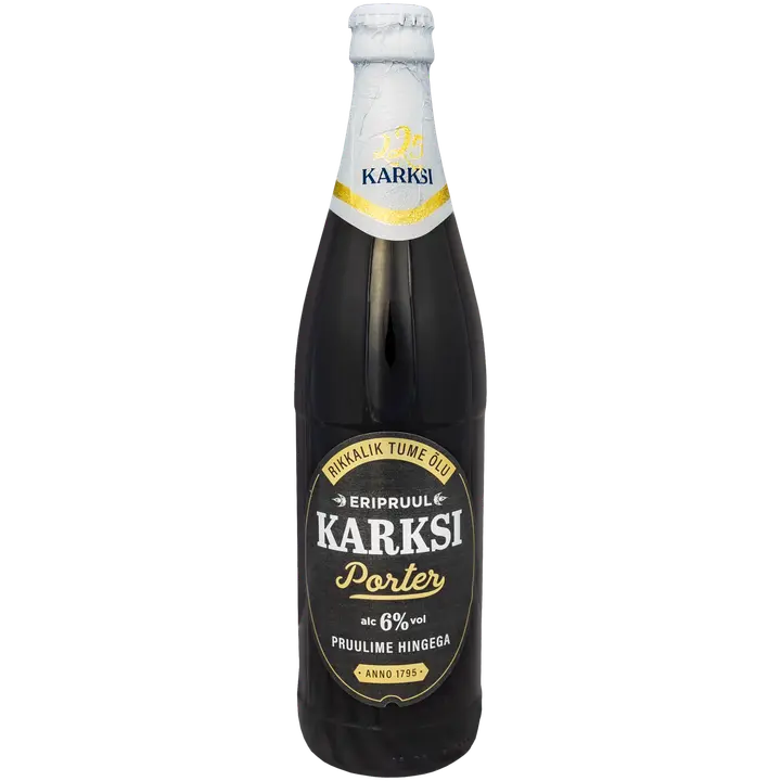 Karksi Porter tume õlu 6%vol 500 ml