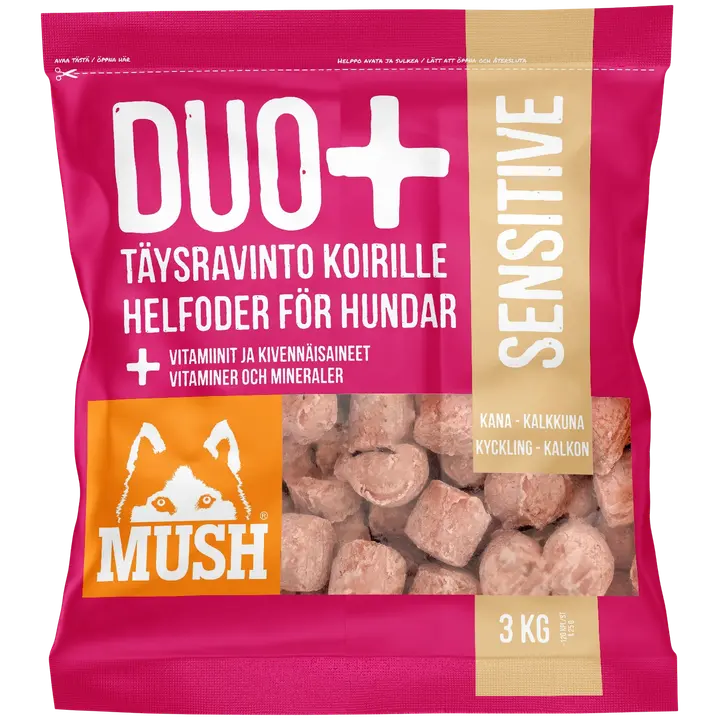 MUSH DUO+ SENSITIVE 3 KG