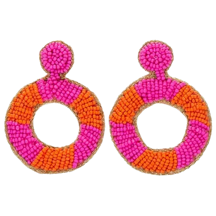AmandaB korvakorut pink orange exclusive