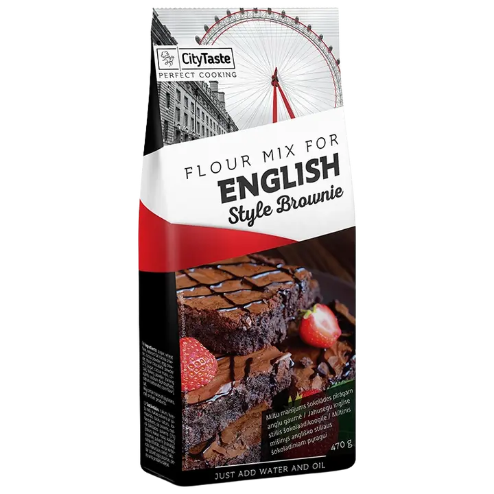 City Taste Jahusegu Inglise šokolaadi brownie 400 g