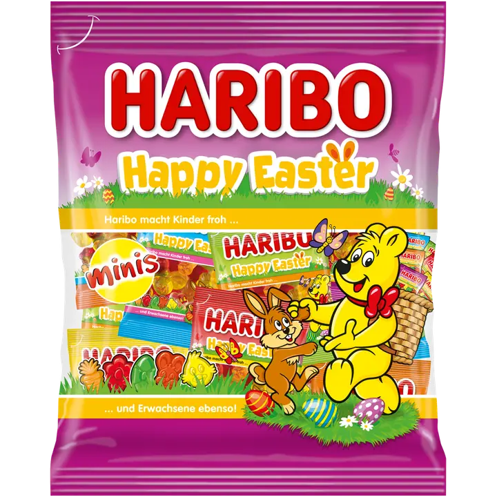 HARIBO Happy Easter 250 g Pääsiäiskarkkipussi