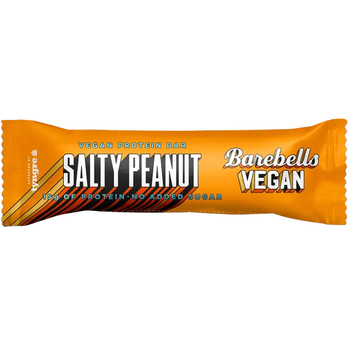 55g Barebells Vegan Salty Peanut proteiinipatukka