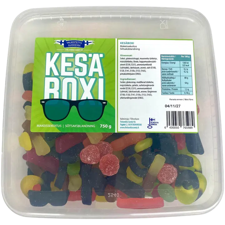 Finlandia Candy Kesäboxi 750 g