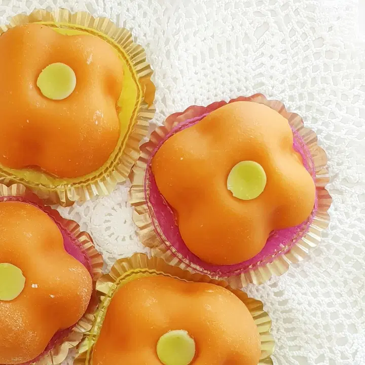 Jokioisten Leipä halloweenleivos 2 x 100 g Marsipaani leivos pakattu