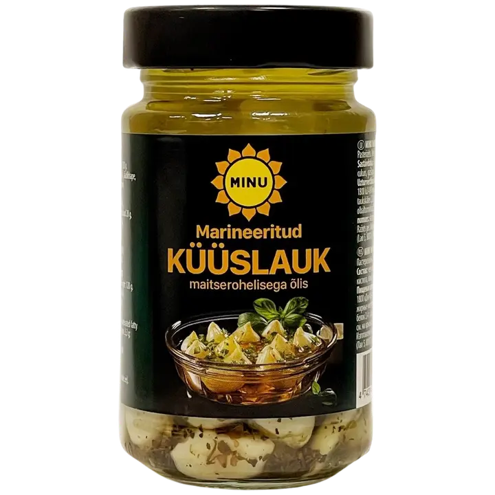 Minu marineeritud küüslauk maitserohelisega 210gr