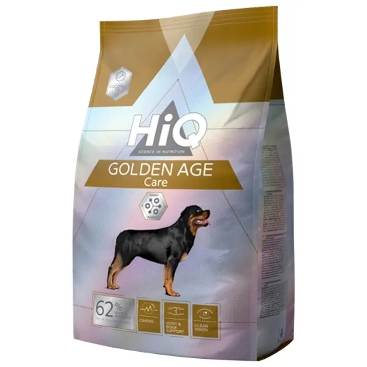 HiQ Golden Age Care seniorikoirien täysravinto siipikarja 2,8 kg