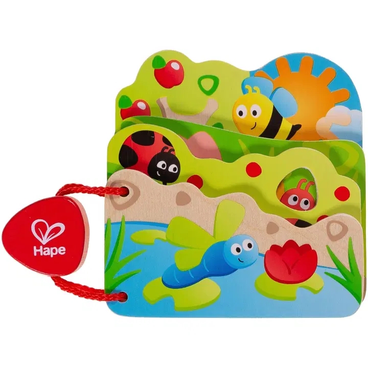 Hape Ötökät puukirja 10kk+