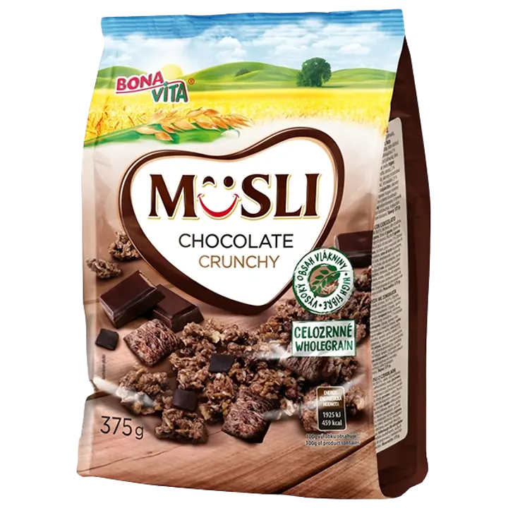 Bona vita bonavita müsli šokolaadiga 375g