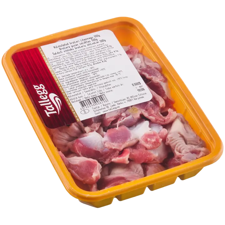 Tallegg külmutatud broileri lihasmagu 500 g