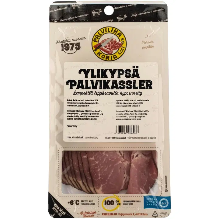 Palviliha Ylikypsä palvikasslersiivu 150 g