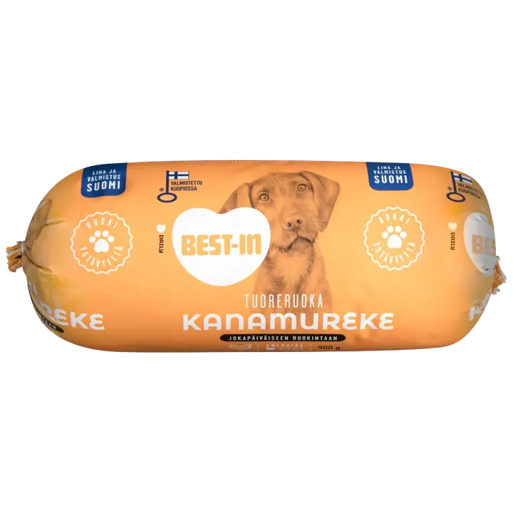 Best-In Kanamureke Koiran Tuoreruoka 900g