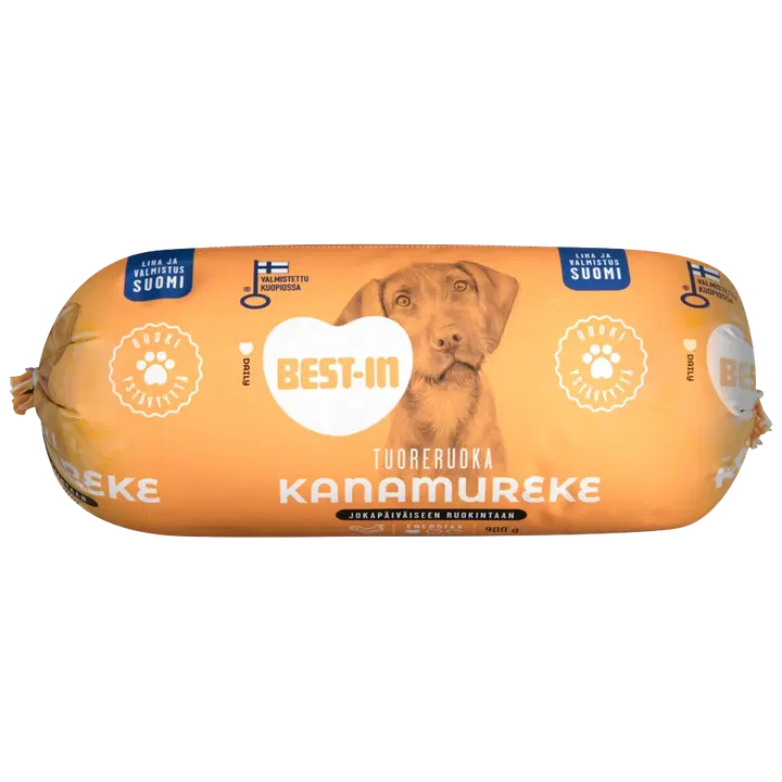 Best-In Kanamureke Koiran Tuoreruoka 900g