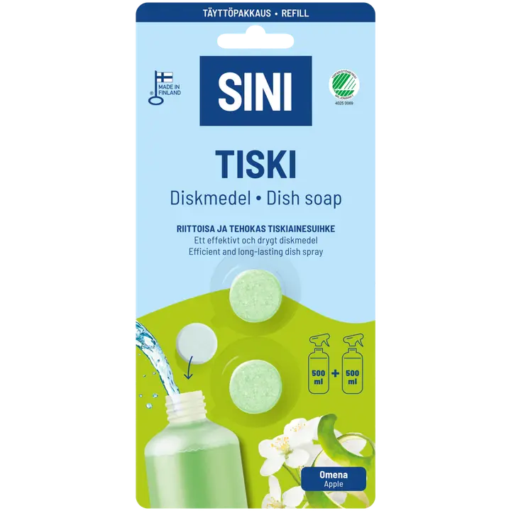 SINI Tiskiaine, täyttöpakkaus – 2 tablettia