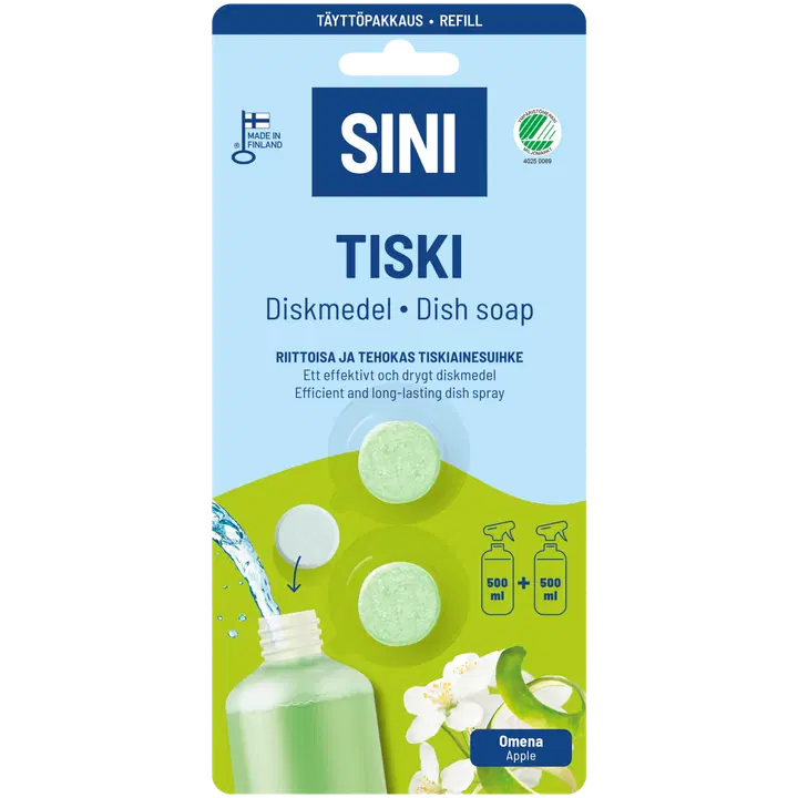 SINI Tiskiaine, täyttöpakkaus – 2 tablettia