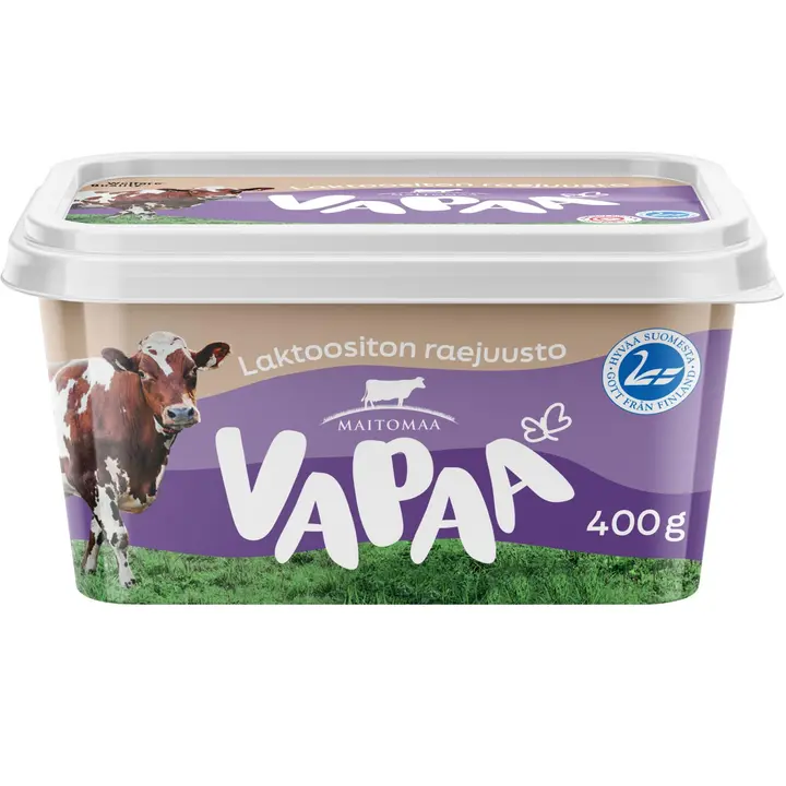 Vapaa Raejuusto 2% laktoositon 400g