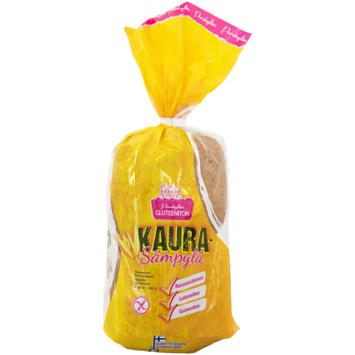 Porokylän Kaurasämpylä 4 kpl / 240 g gluteeniton