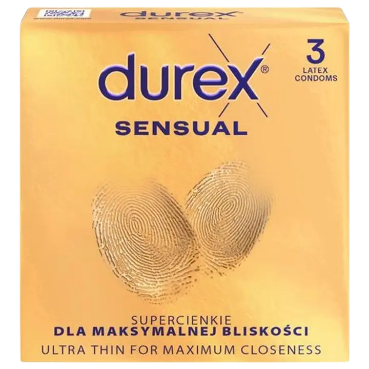 Kondoomid Durex Sensual 3tk