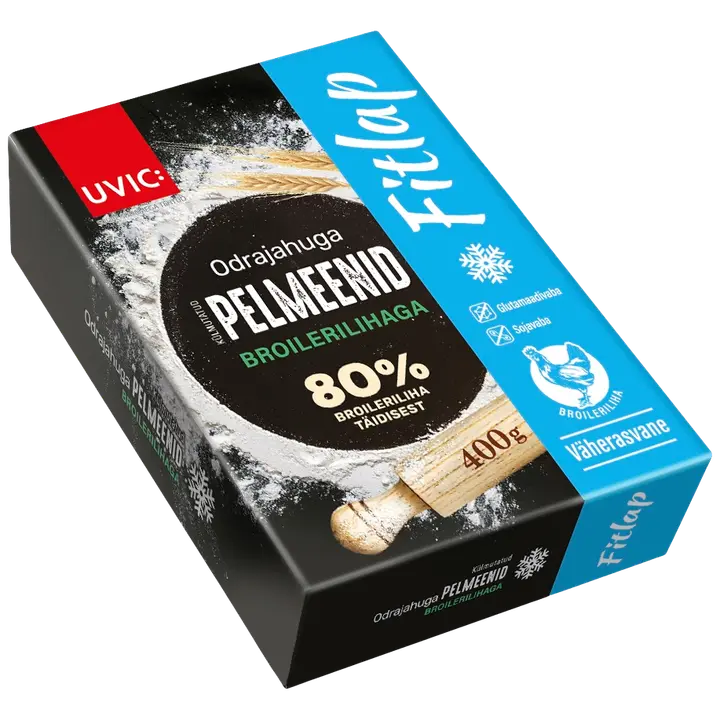Uvic Fitlap Odrajahust pelmeenid kanalihast 400 g