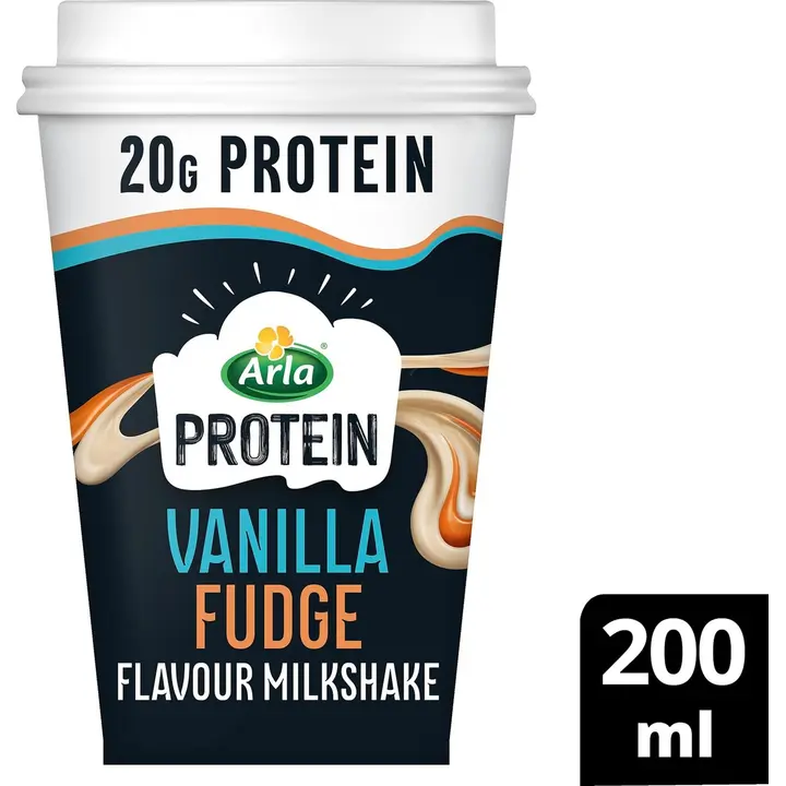 Arla Protein Vanilja-fudge proteiinipirtelö 200 ml laktoositon